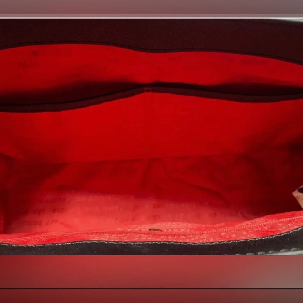 NWT Spade Ma Cherie Cafe Frenchie Dog Novelty Bag - Picture 12 of 14